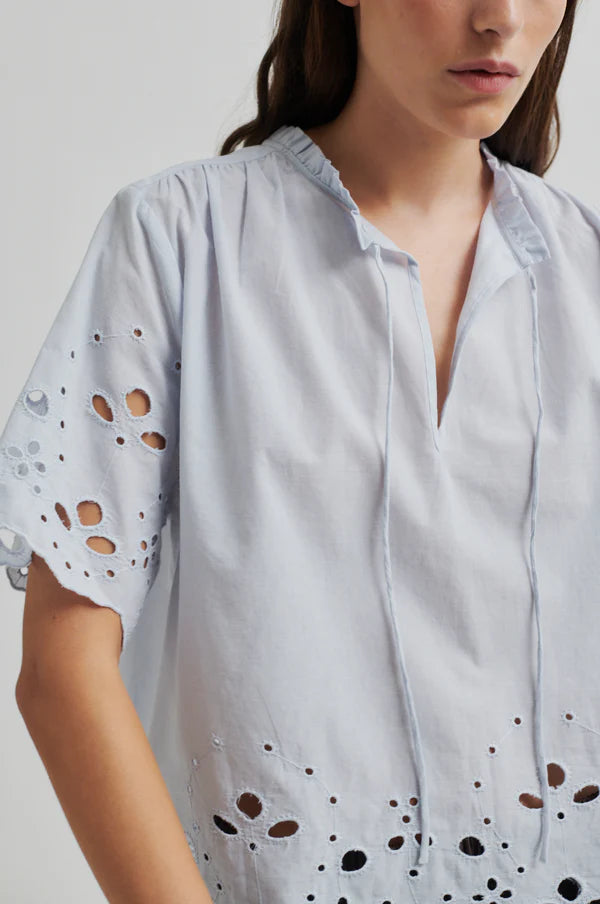 Second Female Limona Blouse - Grey Dawn