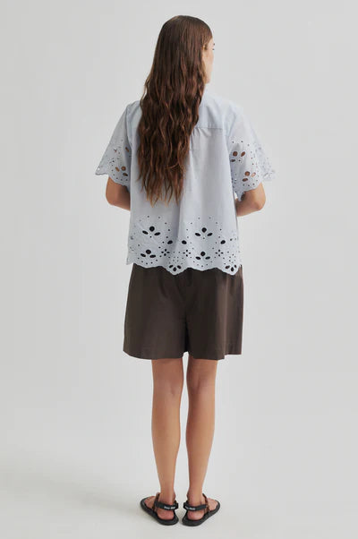 Second Female Limona Blouse - Grey Dawn