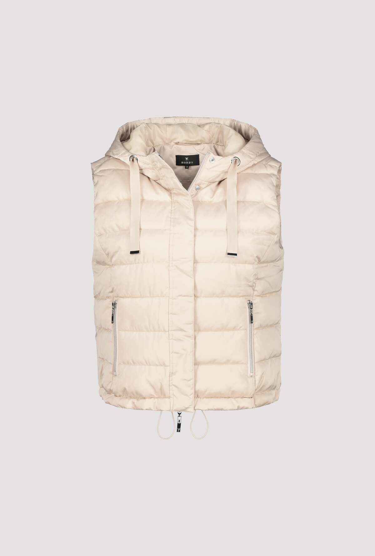 Monari Quilted Knit Tape Vest (Gilet)