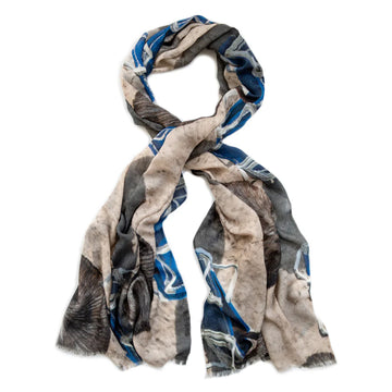 GOOD & CO Before the Crowd Skinny Wool Scarf
