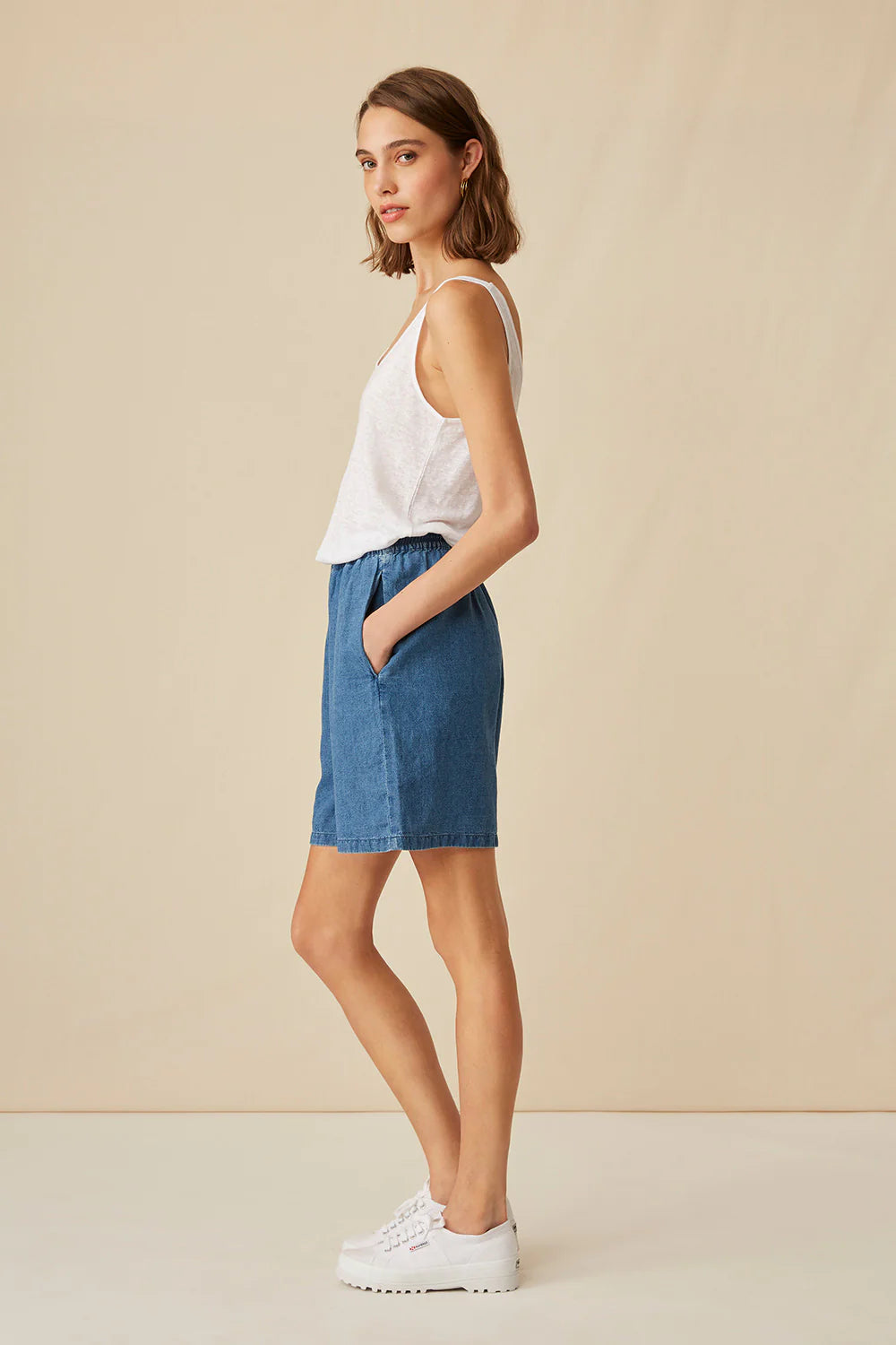 Harris Wilson Eymilio Blue Shorts