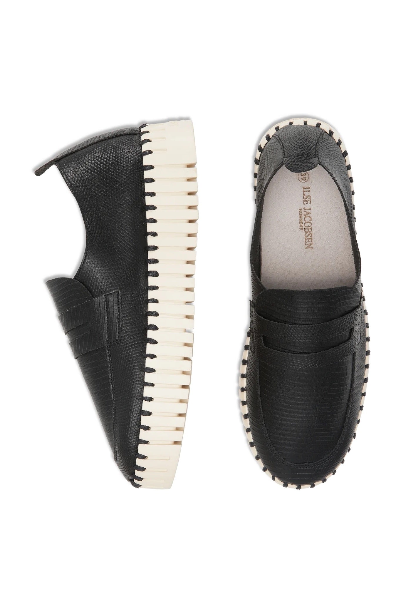 Ilse Jacobsen Tulip Loafer Black