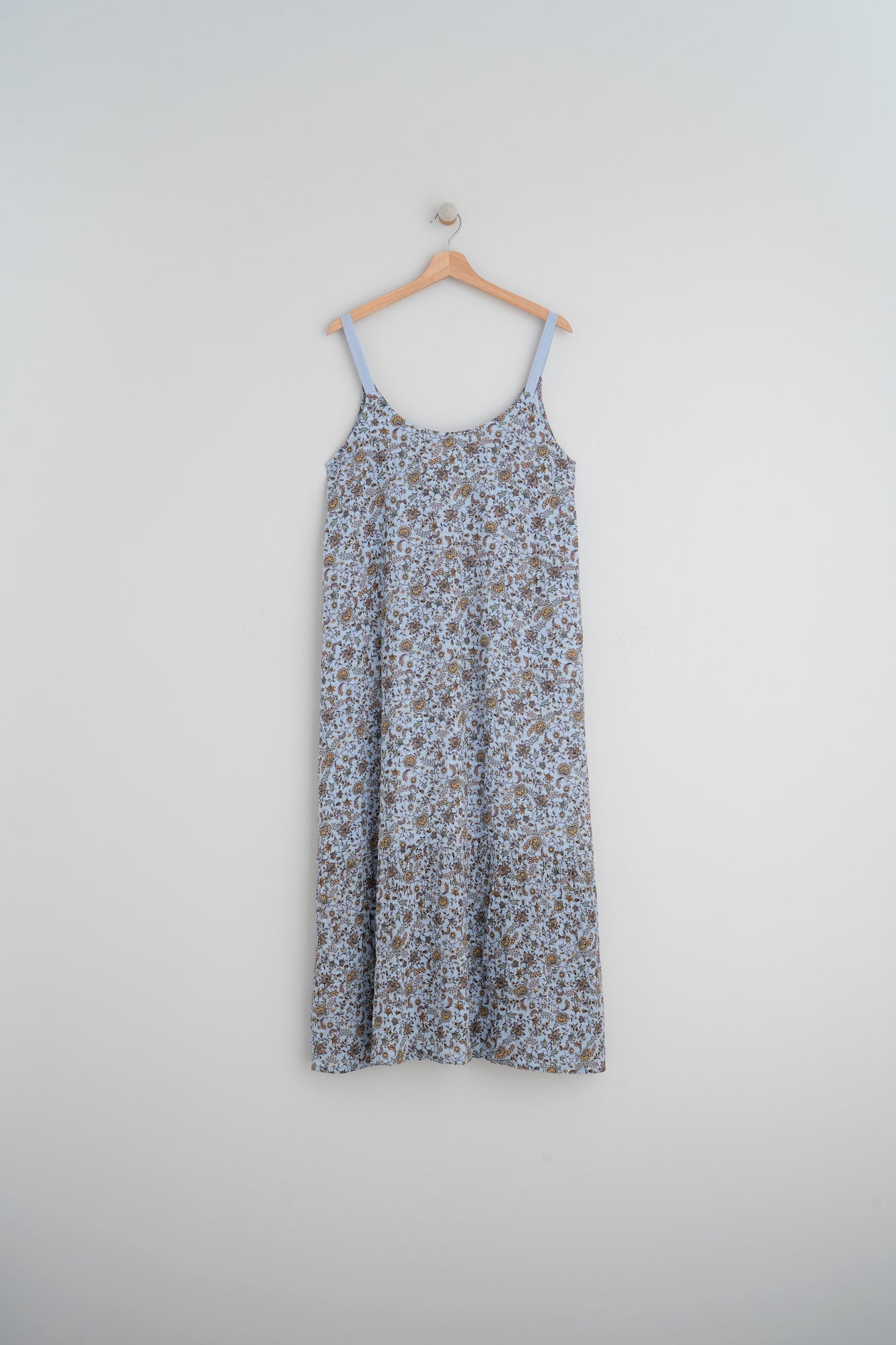 Indie & Cold Strappy Prairie Dress - Blue Ice