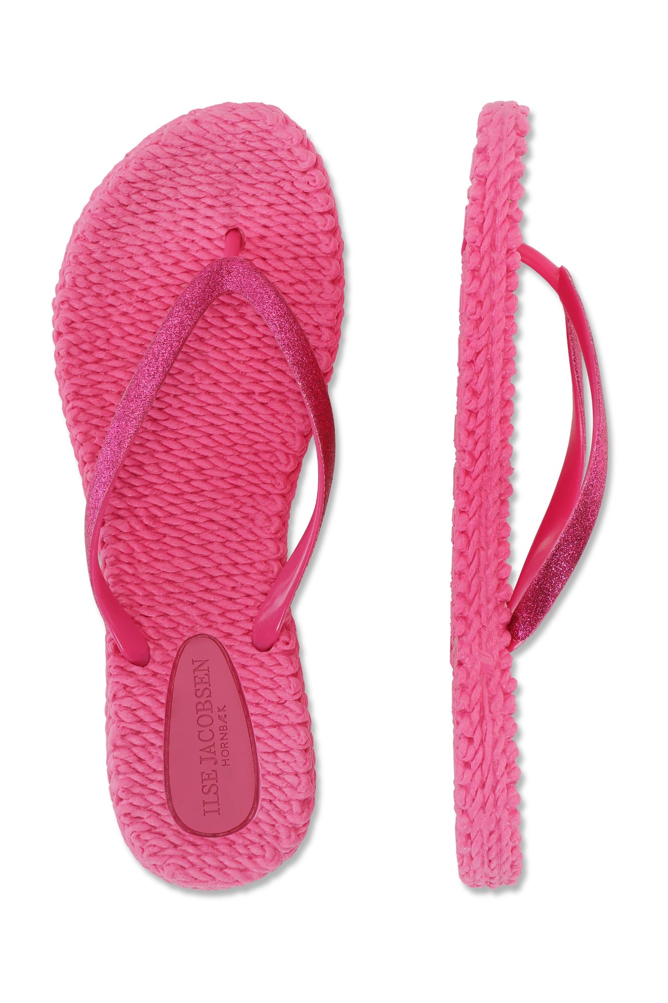 Ilse Jacobsen Cheerful Glitter Jandal - Magenta