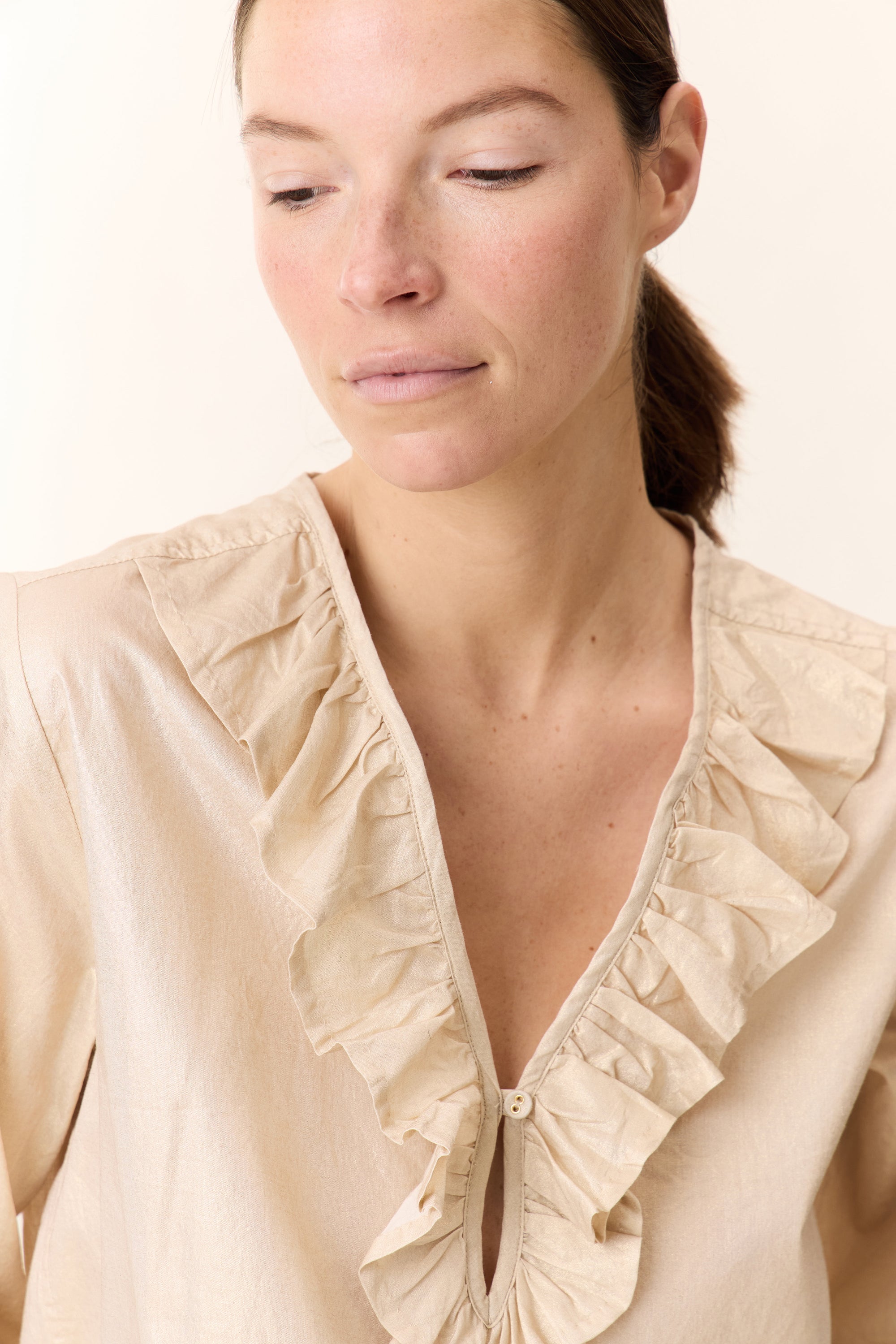 Leon & Harper Casta Foil Blouse