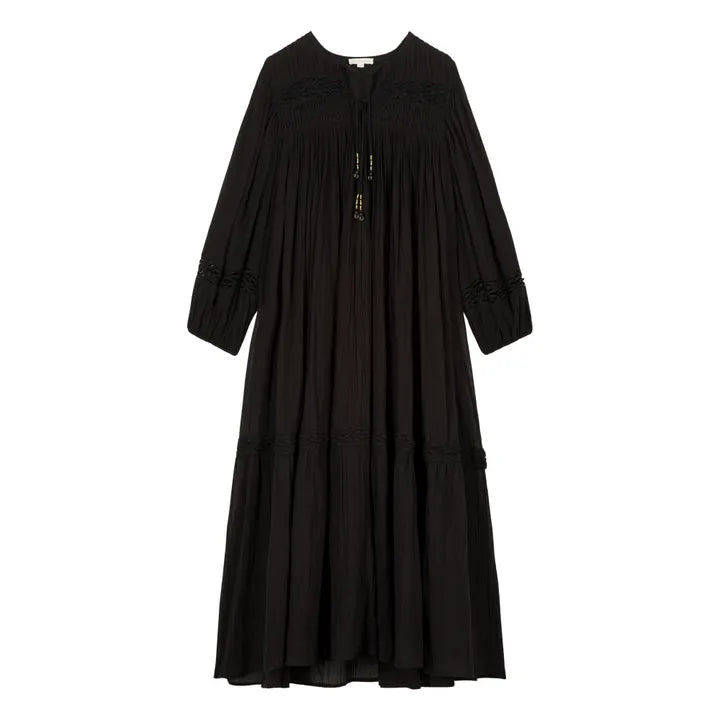 Louise Misha Gypsy Dress Black