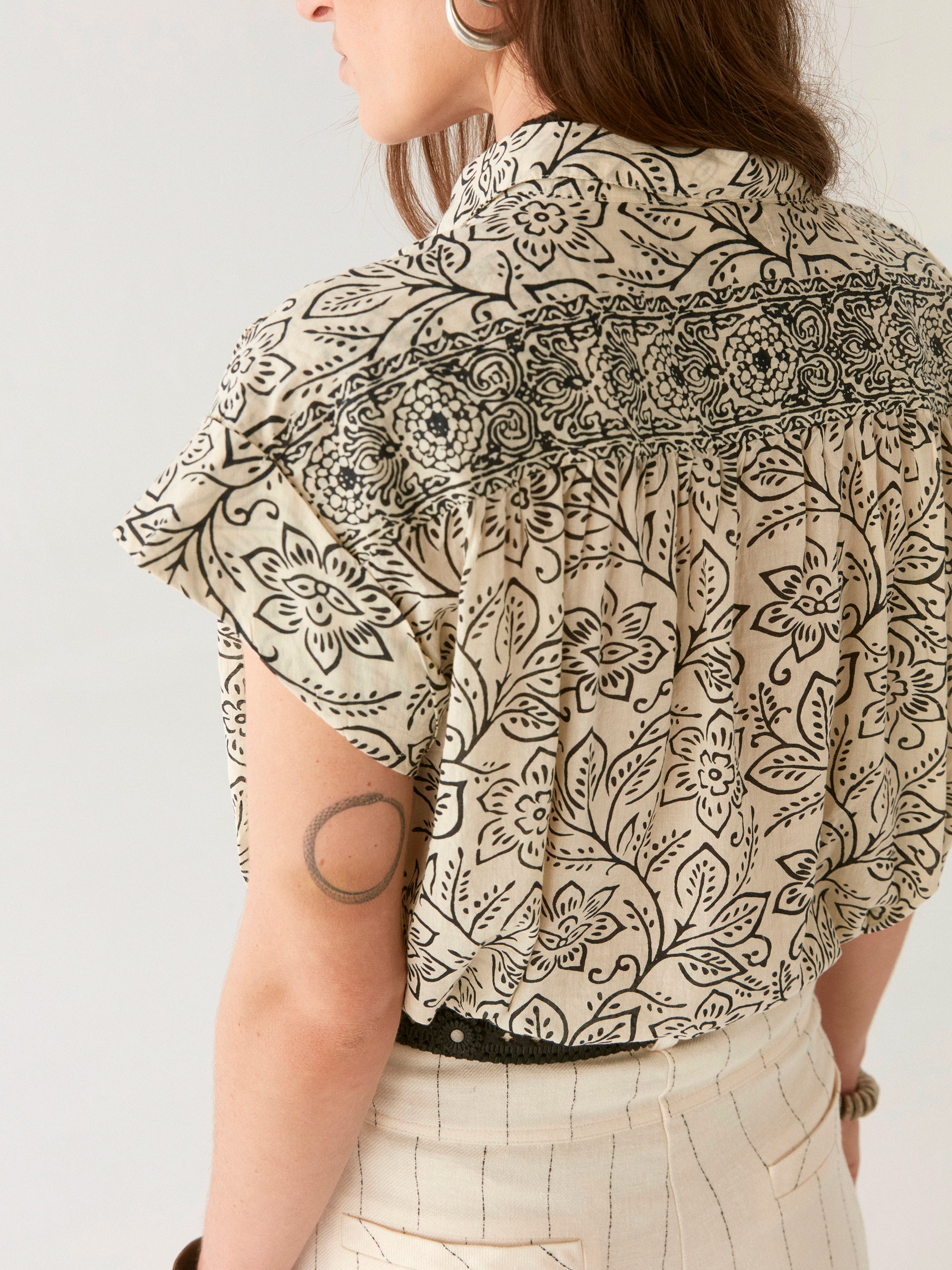 Maison Hotel Lea Blouse - White Lies