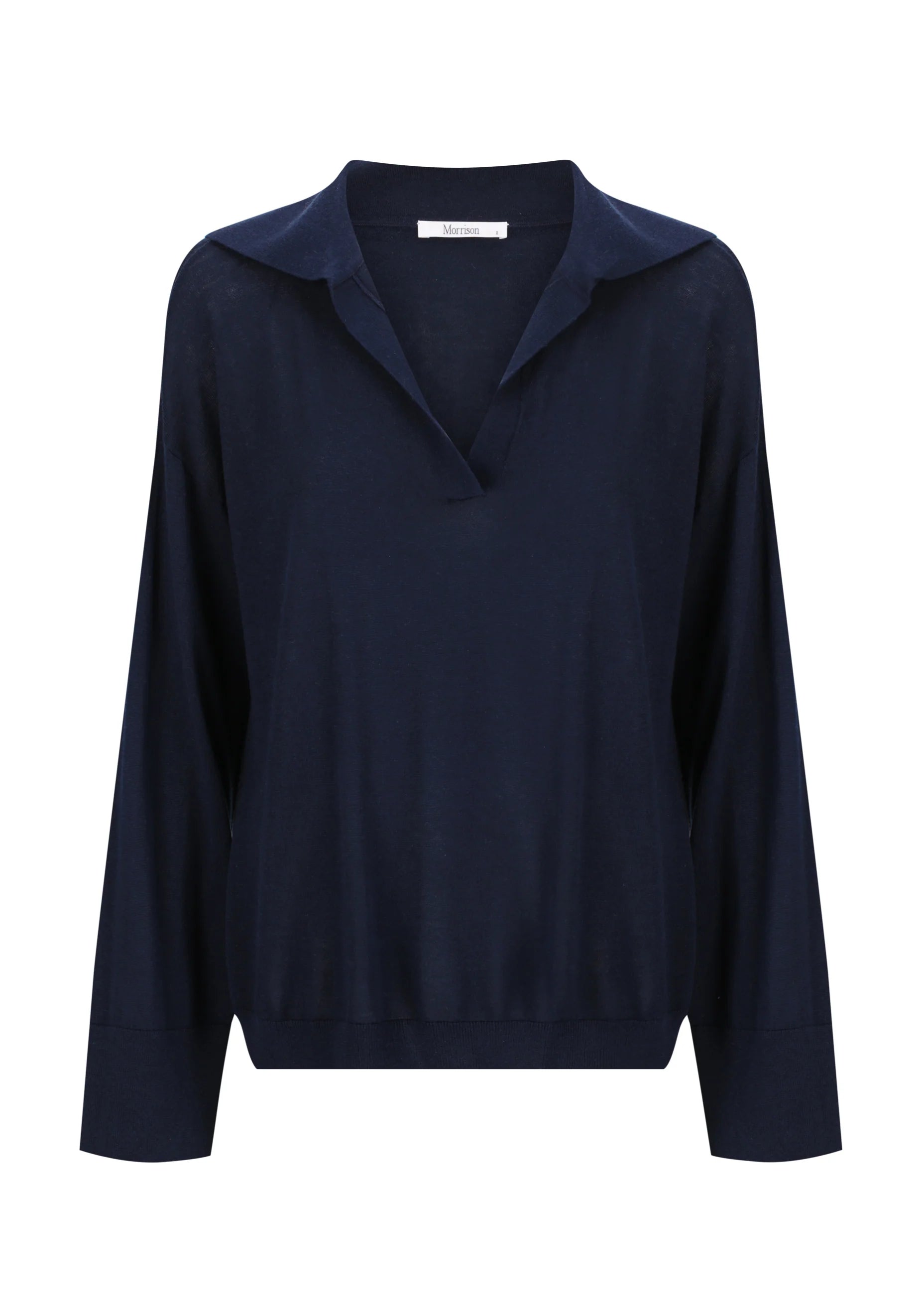 Morrison Skye Knit Polo Navy