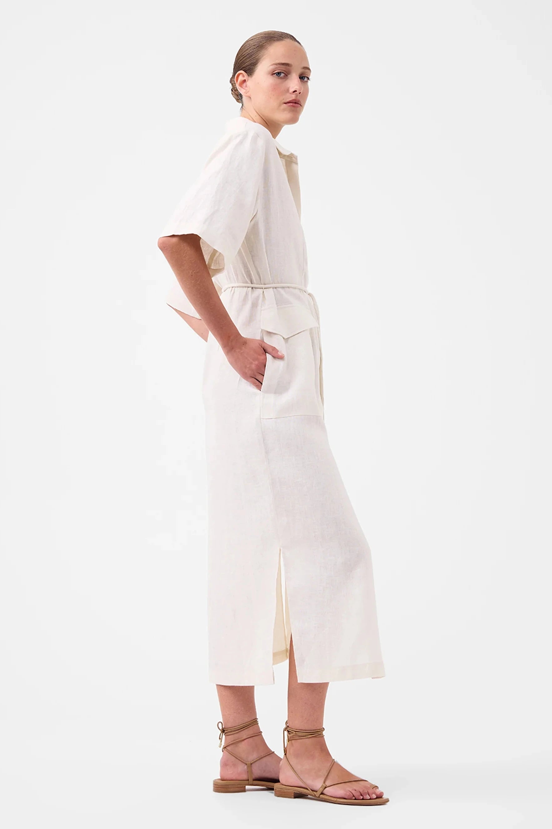 Morrison Avaline Linen Shirt Dress