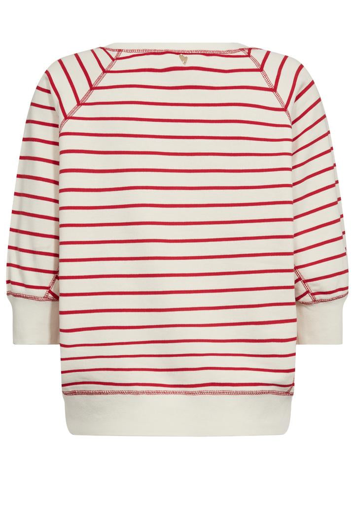 Mos Mosh Maggie Short Sleeve Sweatshirt - Red