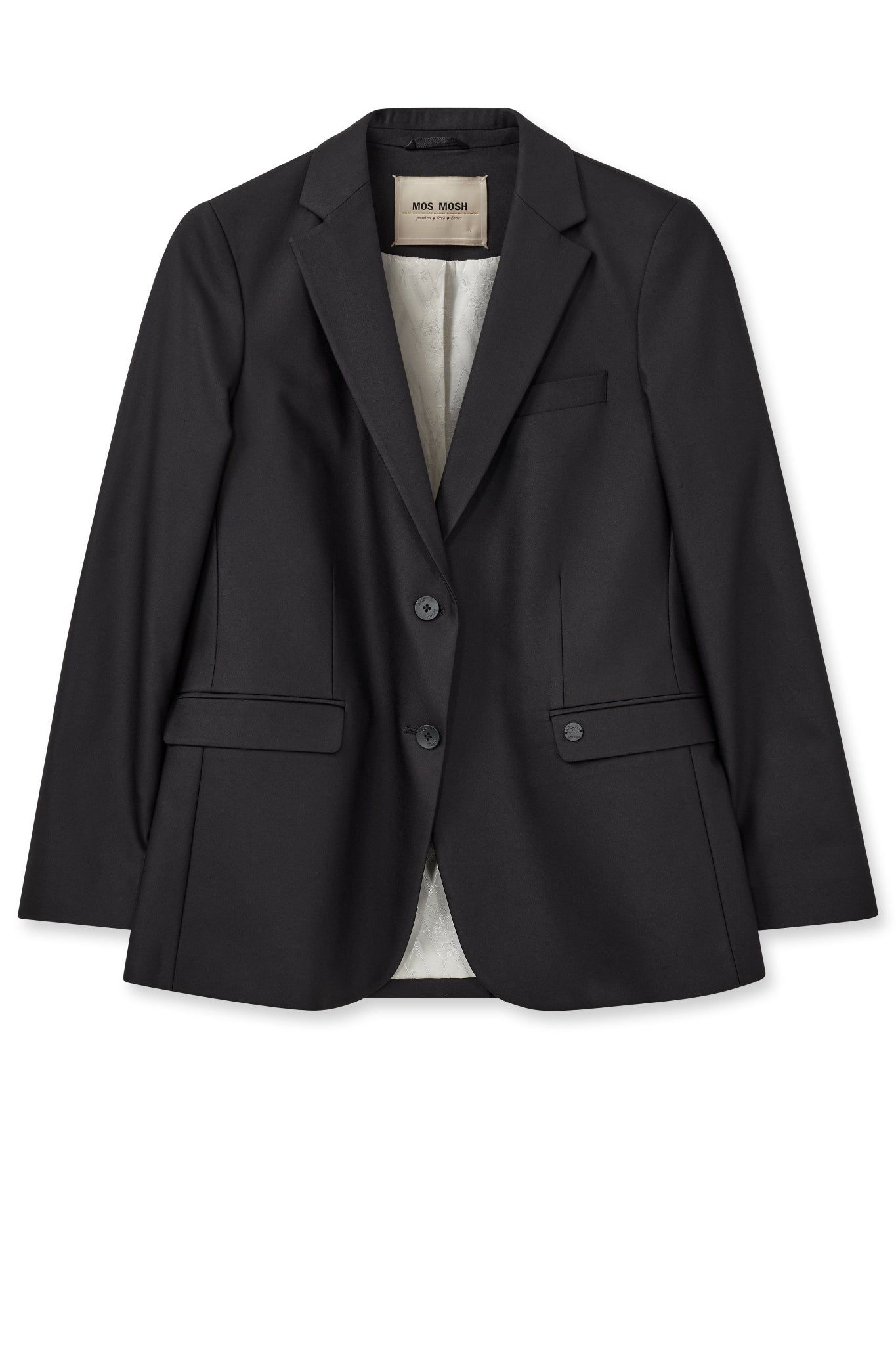 Black Classic blazer from Mos Mosh