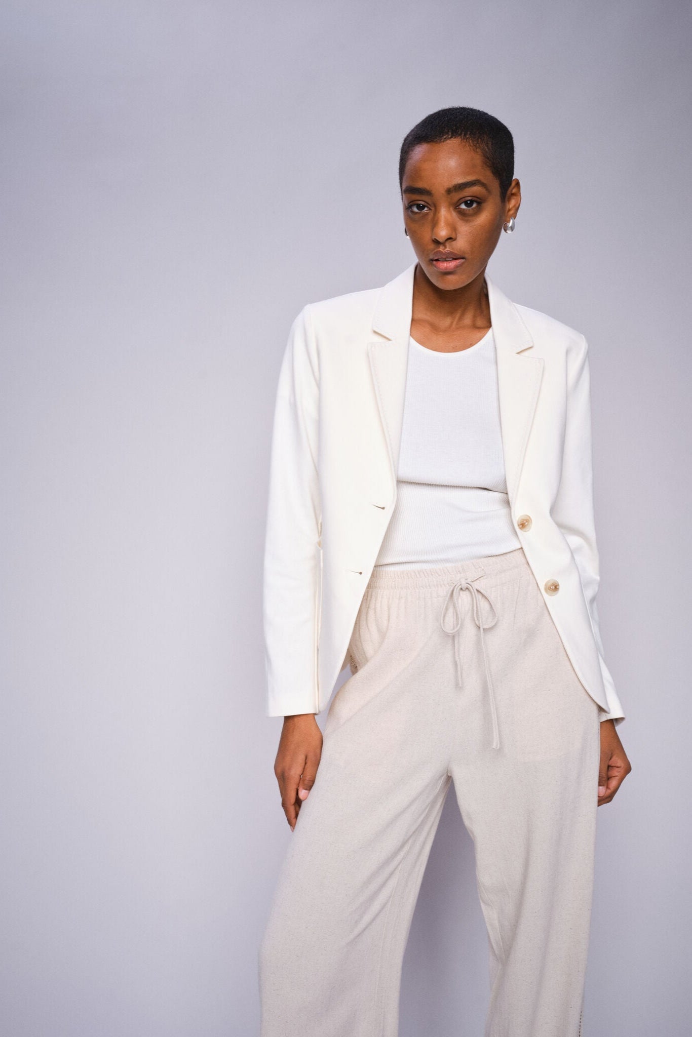 Mos Mosh Viga Charm Blazer - Ecru