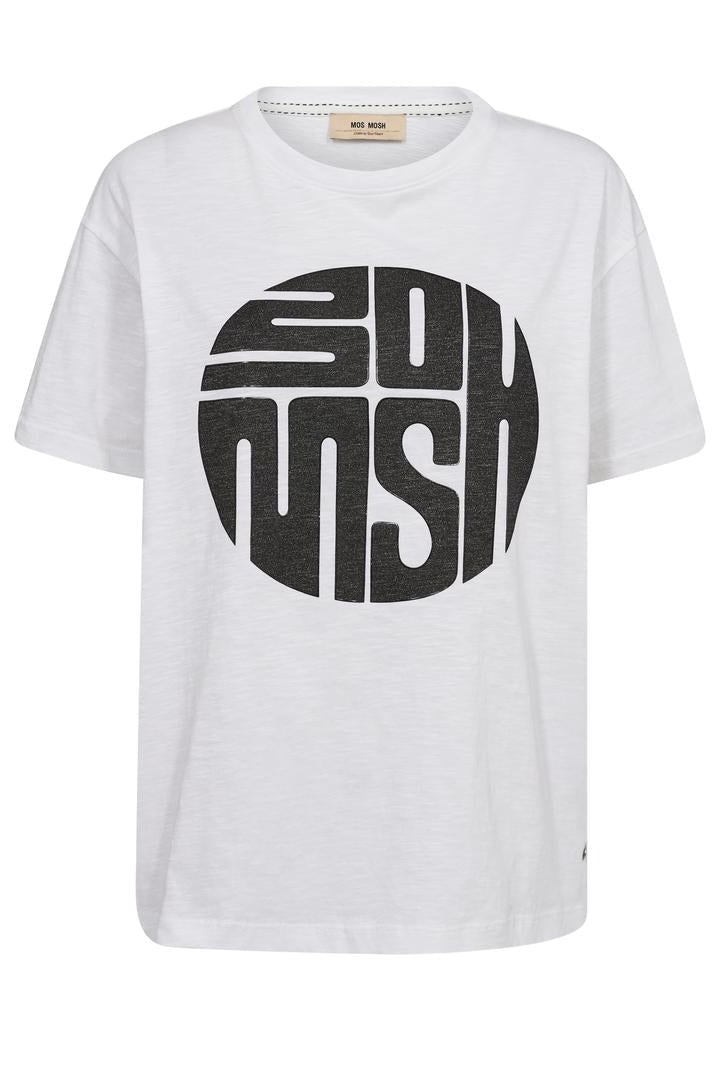 Mos Mosh Zini Short Sleeve Tee - White