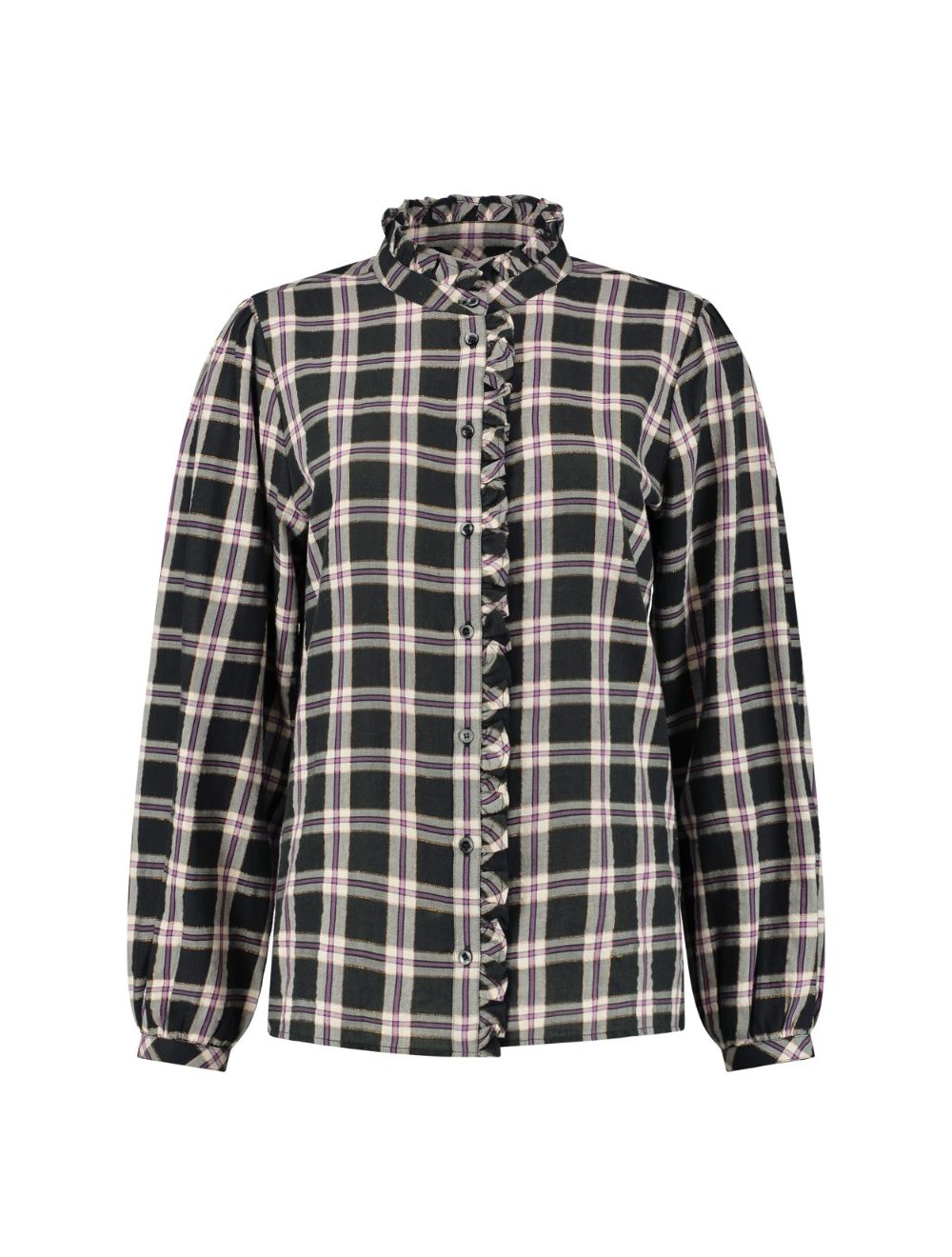 POM Amsterdam Checks Blouse