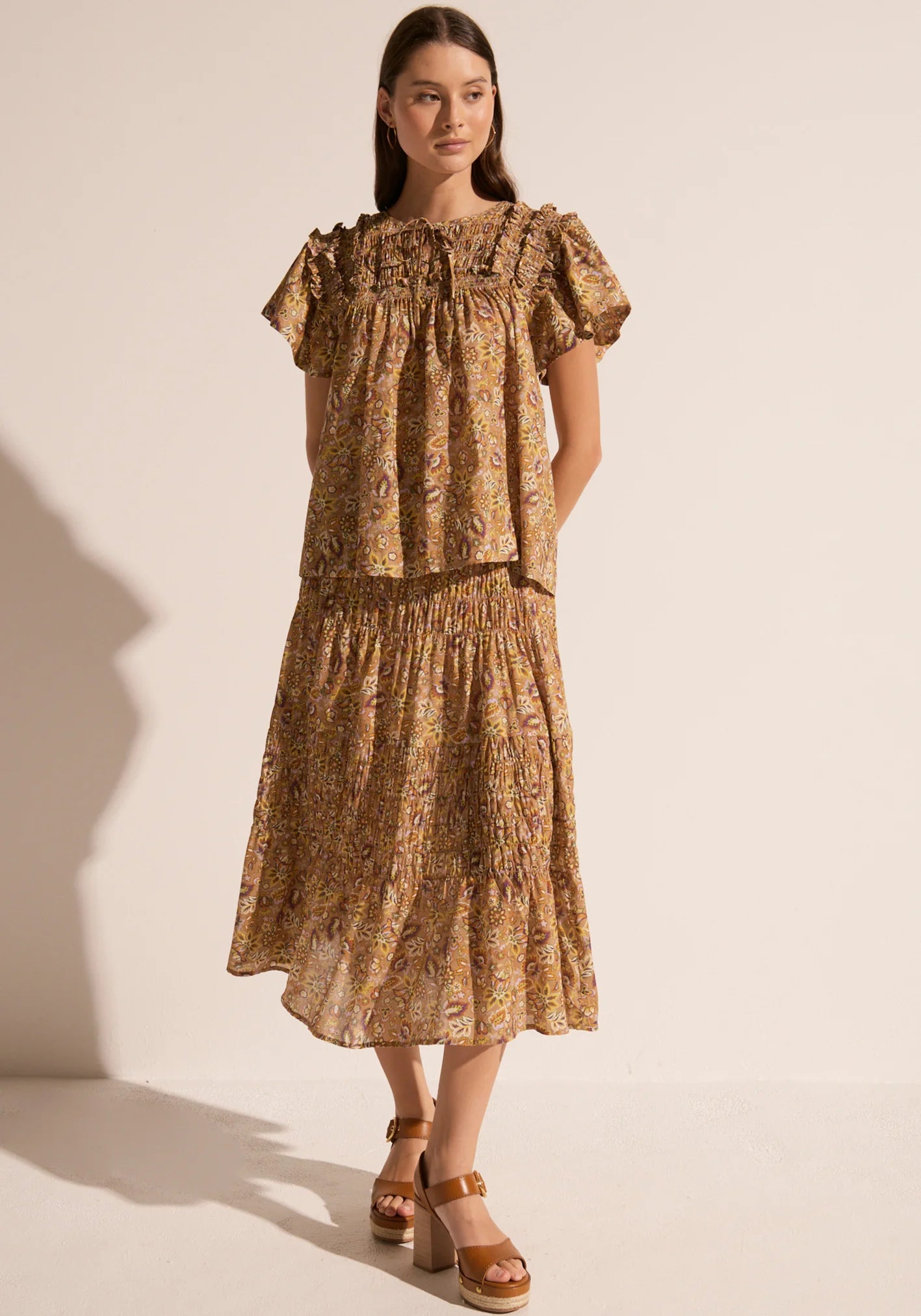POL Clover Paisley Top
