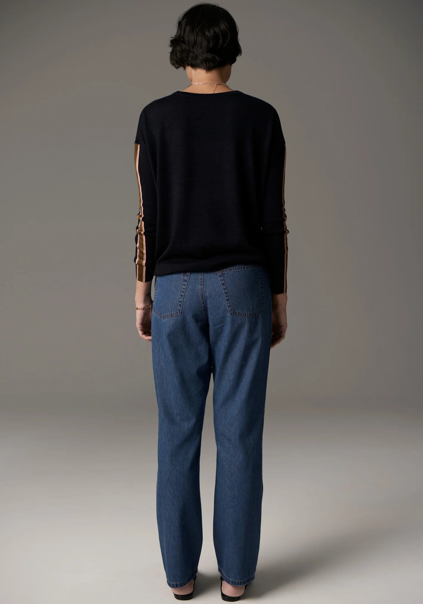 POL Bennet Drape Back Knit
