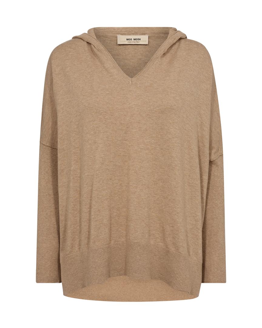 Mos Mosh Lita Hooded Sweatshirt - Sesame