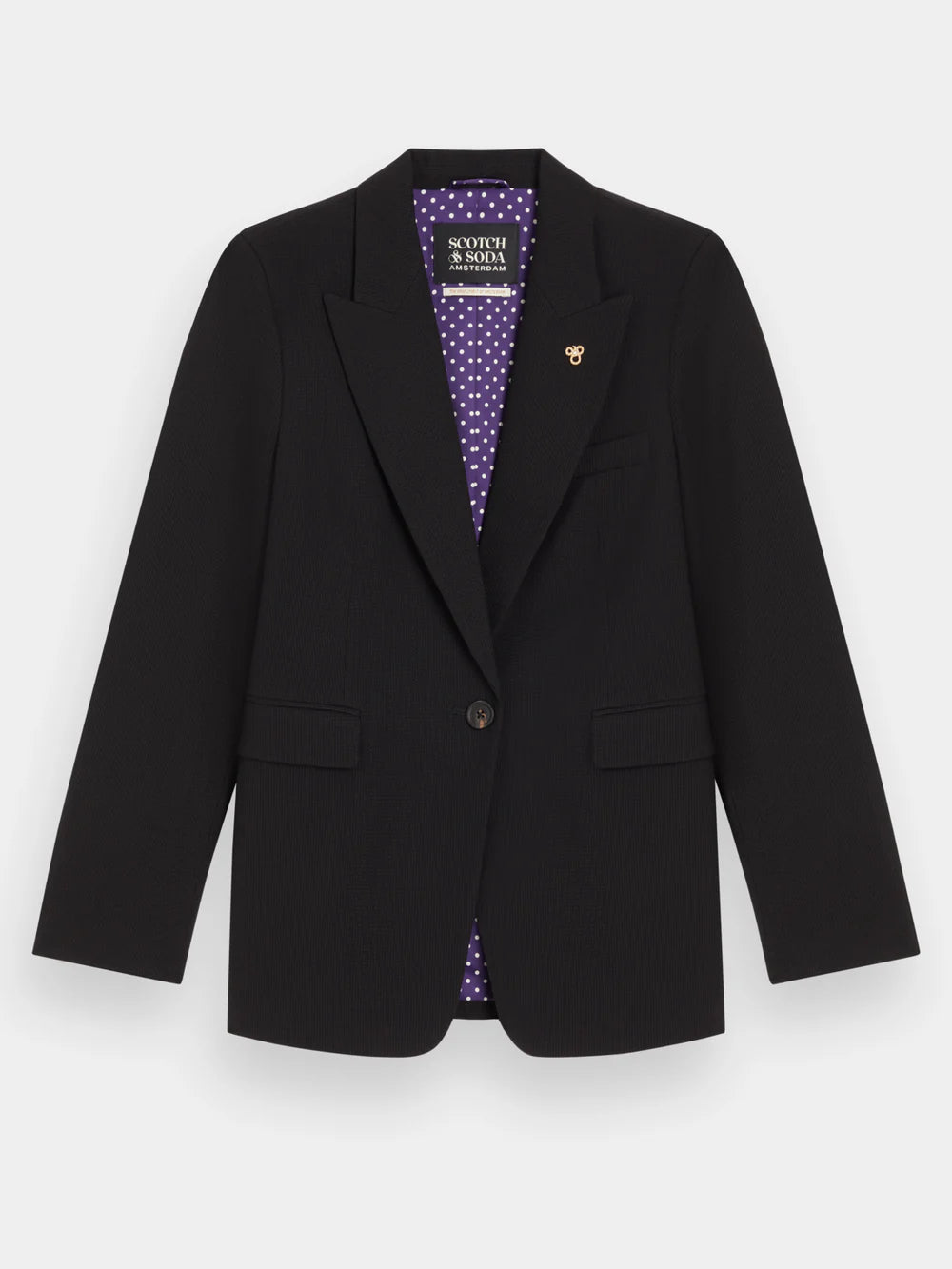 Scotch & Soda Single Breasted Tailored Blazer