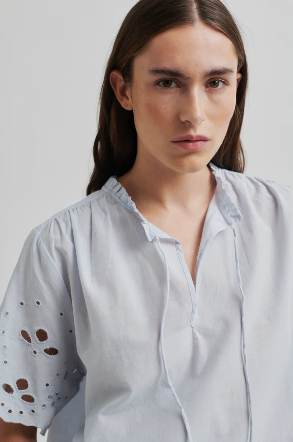 Second Female Limona Blouse - Grey Dawn