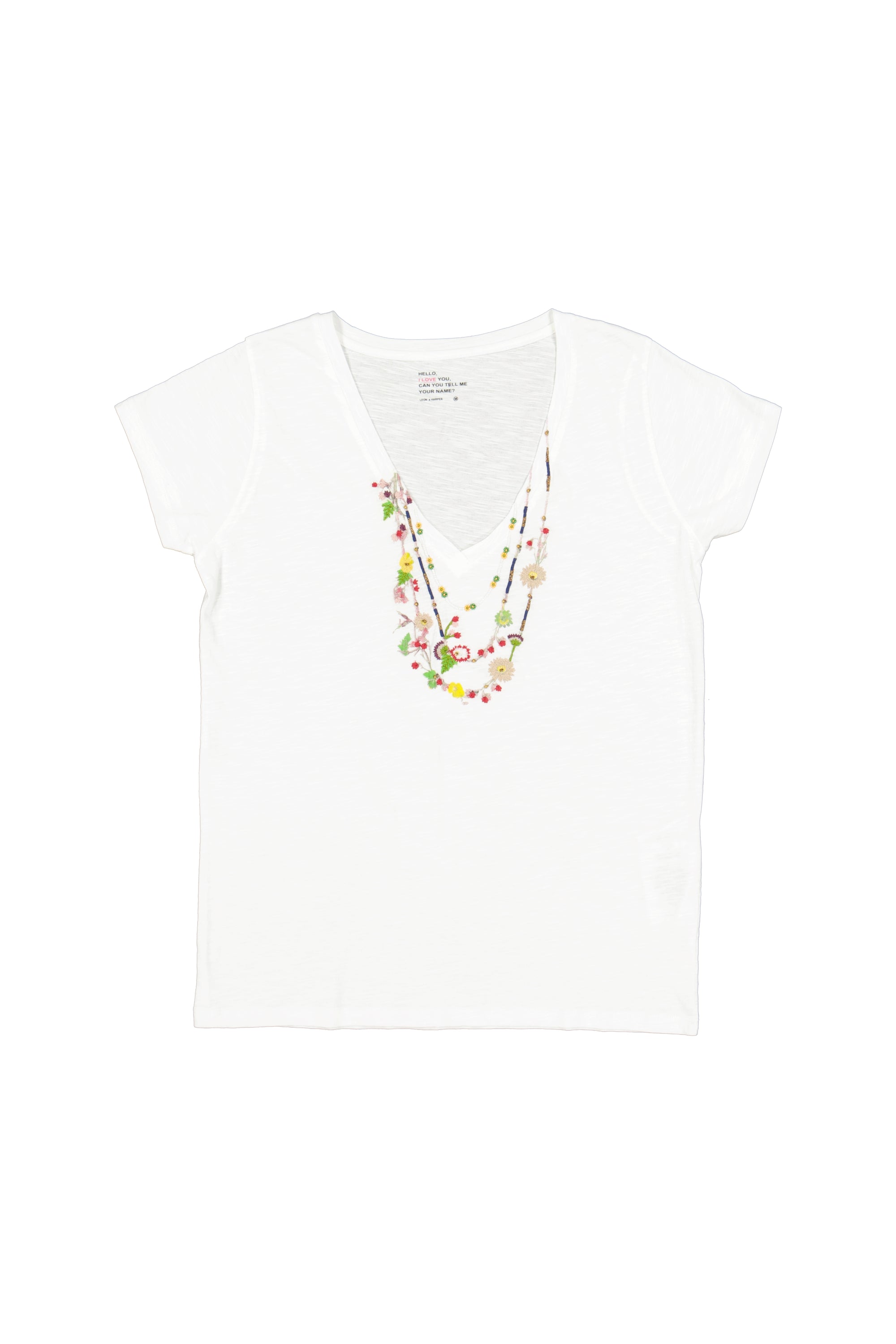 Leon & Harper Tonton Spriing Tee Shirt - White