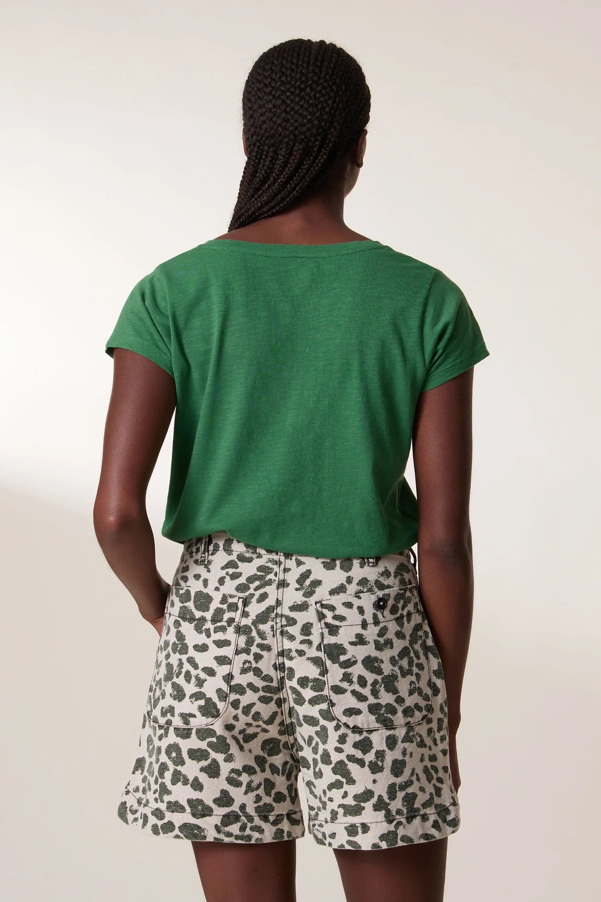 Leon & Harper Tonton Spriing Tee Shirt - Green