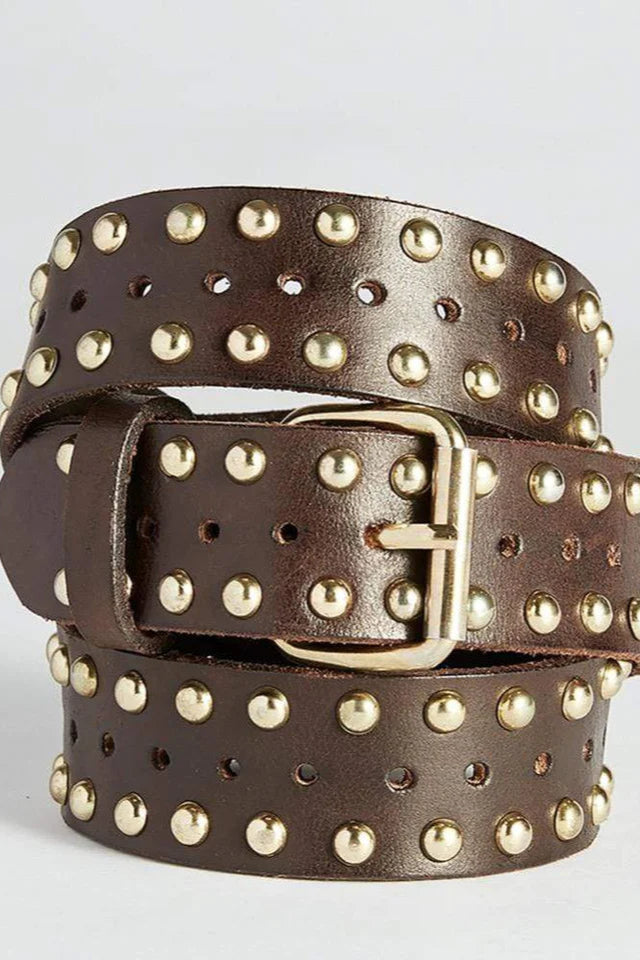 Holster Stirling Leather Belt Mocha