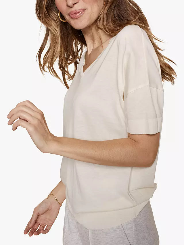 Mos Mosh Swann V Neck Tee