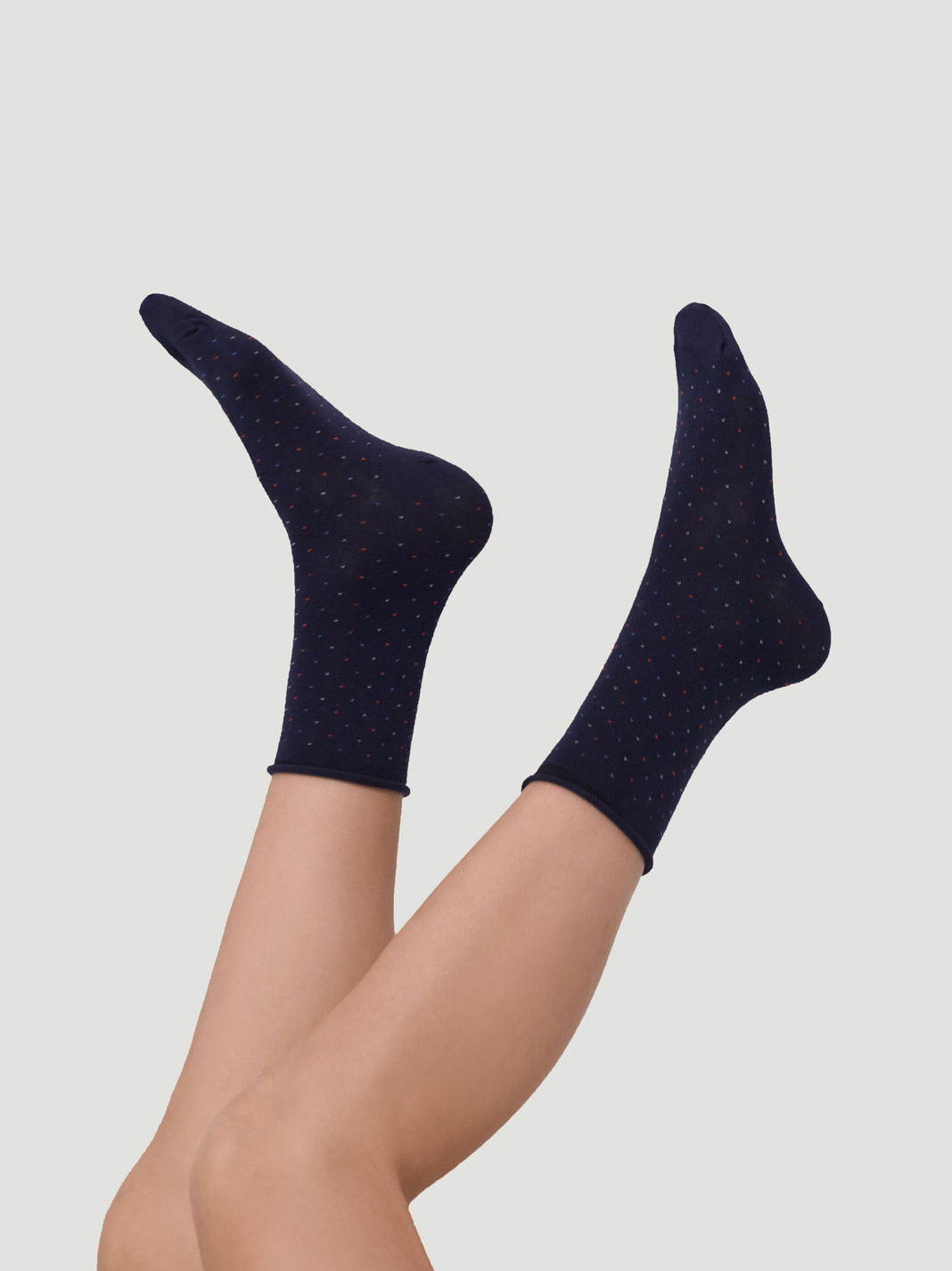 Nice Things Mulitcolour Polka Dot Socks