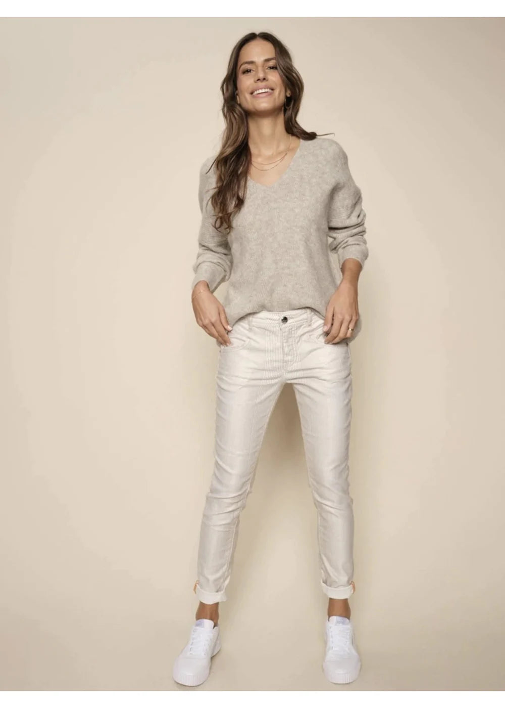 Mos Mosh Nelly Feather Striped Pant