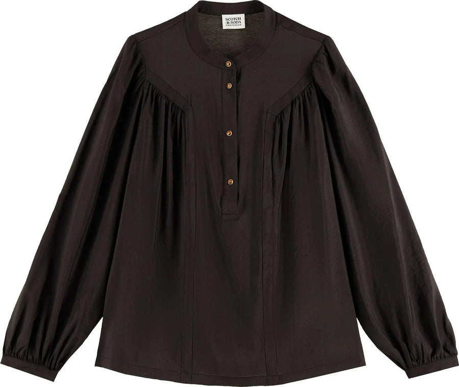 Scotch and Soda Gathered Yoke Blouse