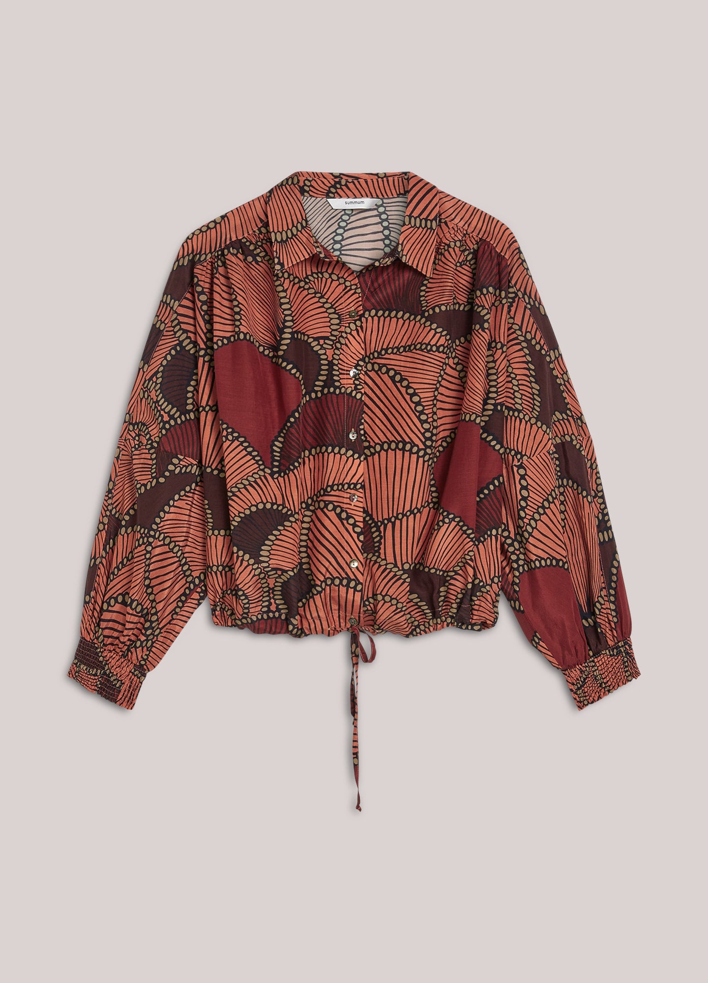 Summum All Over Printed Blouse