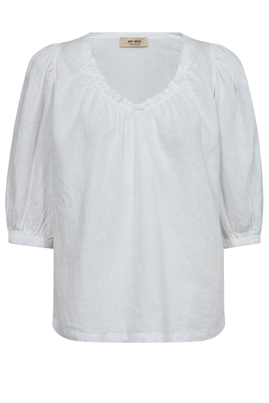 Mos Mosh Taissa Linen Blouse - White