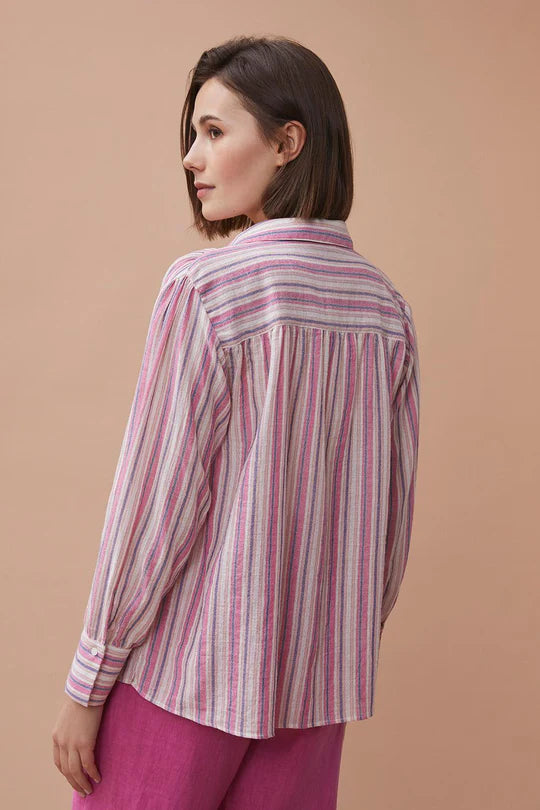 Harris Wilson Lorenzo Ray Rose Pink Shirt