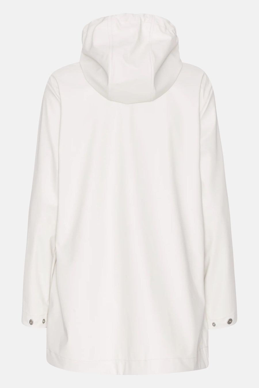 Cream jacket with silver dome details 