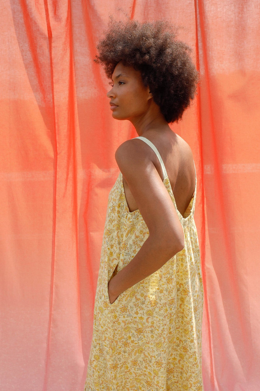 Indie & Cold Strappy Prairie Dress - Vanilla