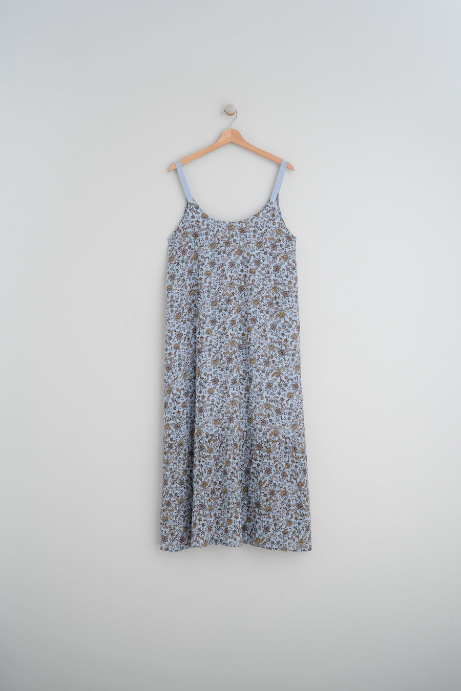 Indie & Cold Strappy Prairie Dress - Blue Ice