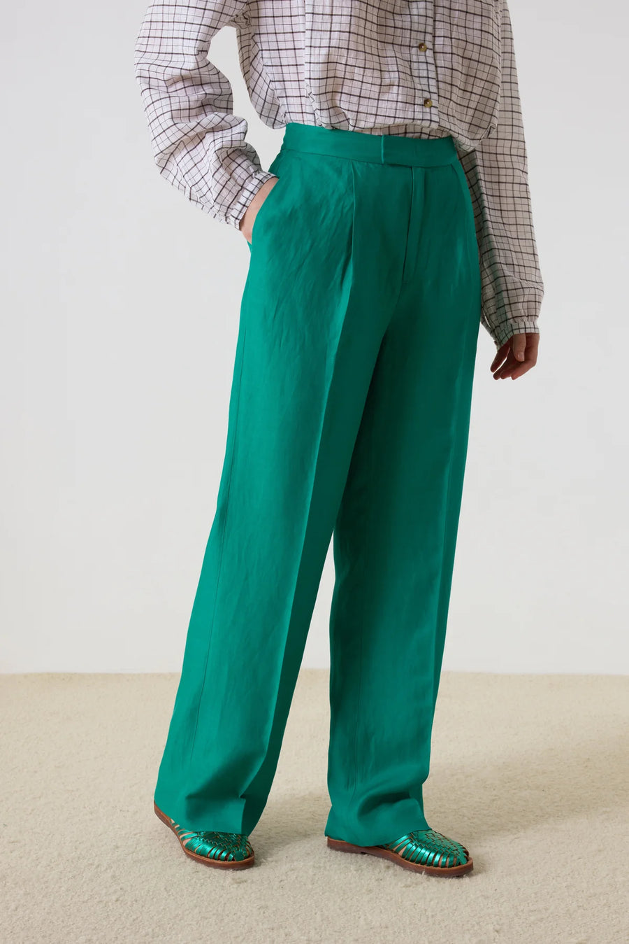 Leon & Harper Plainy Grandpa Pant