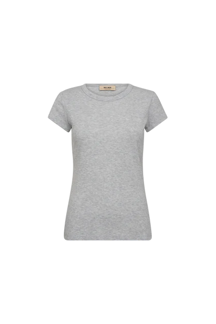 Gray t-shirt on a white background