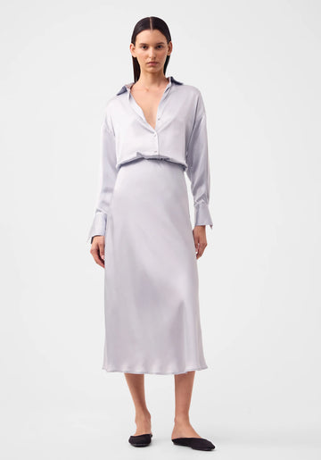Morrison Anais Silk Shirt - Ice