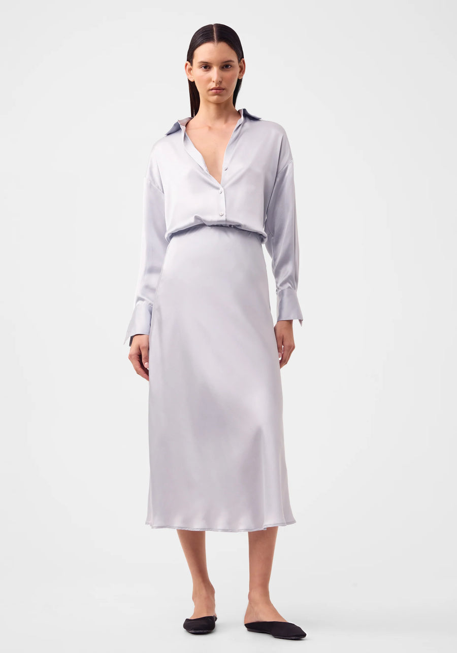 Morrison Anais Silk Shirt - Ice