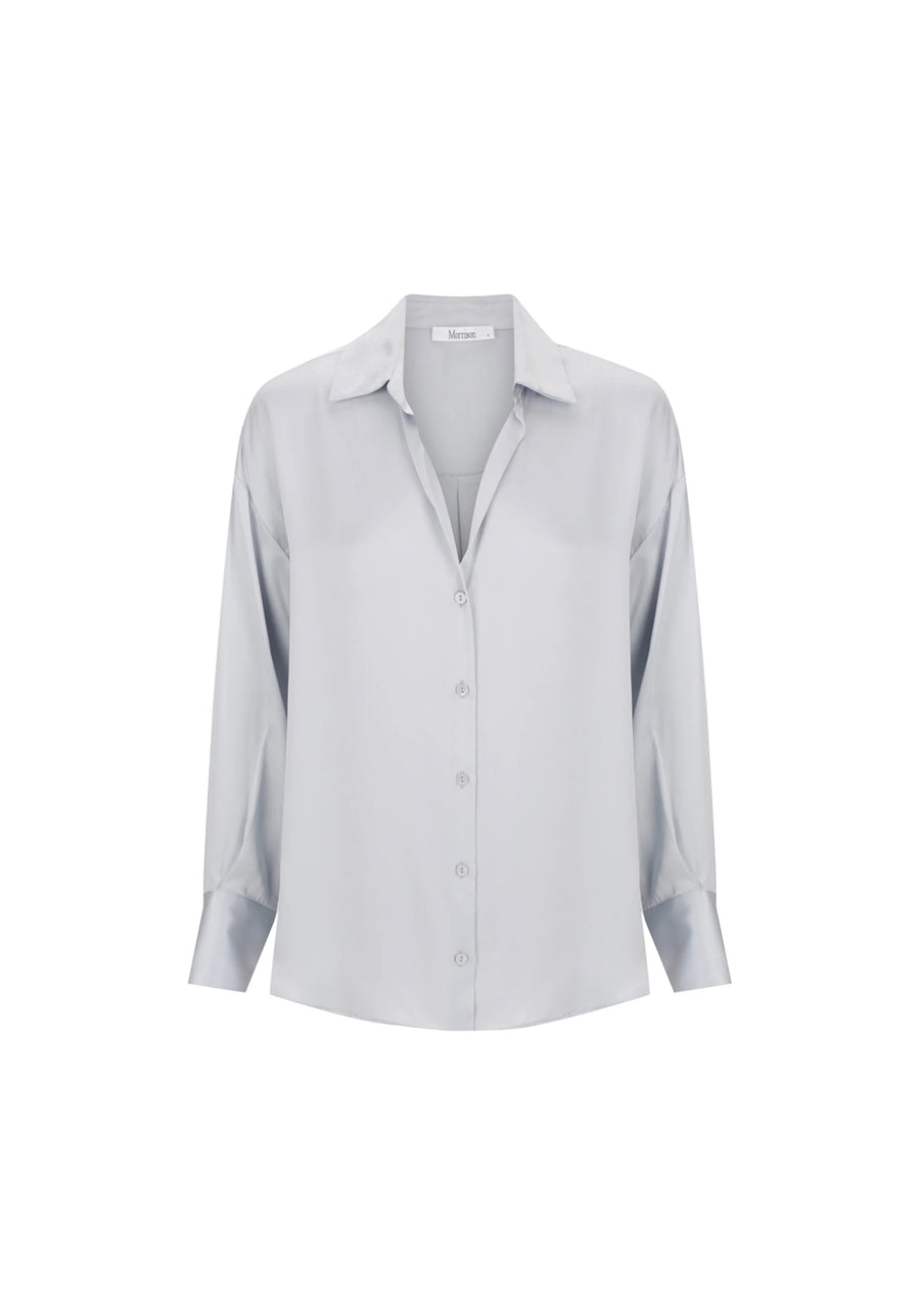 Morrison Anais Silk Shirt - Ice