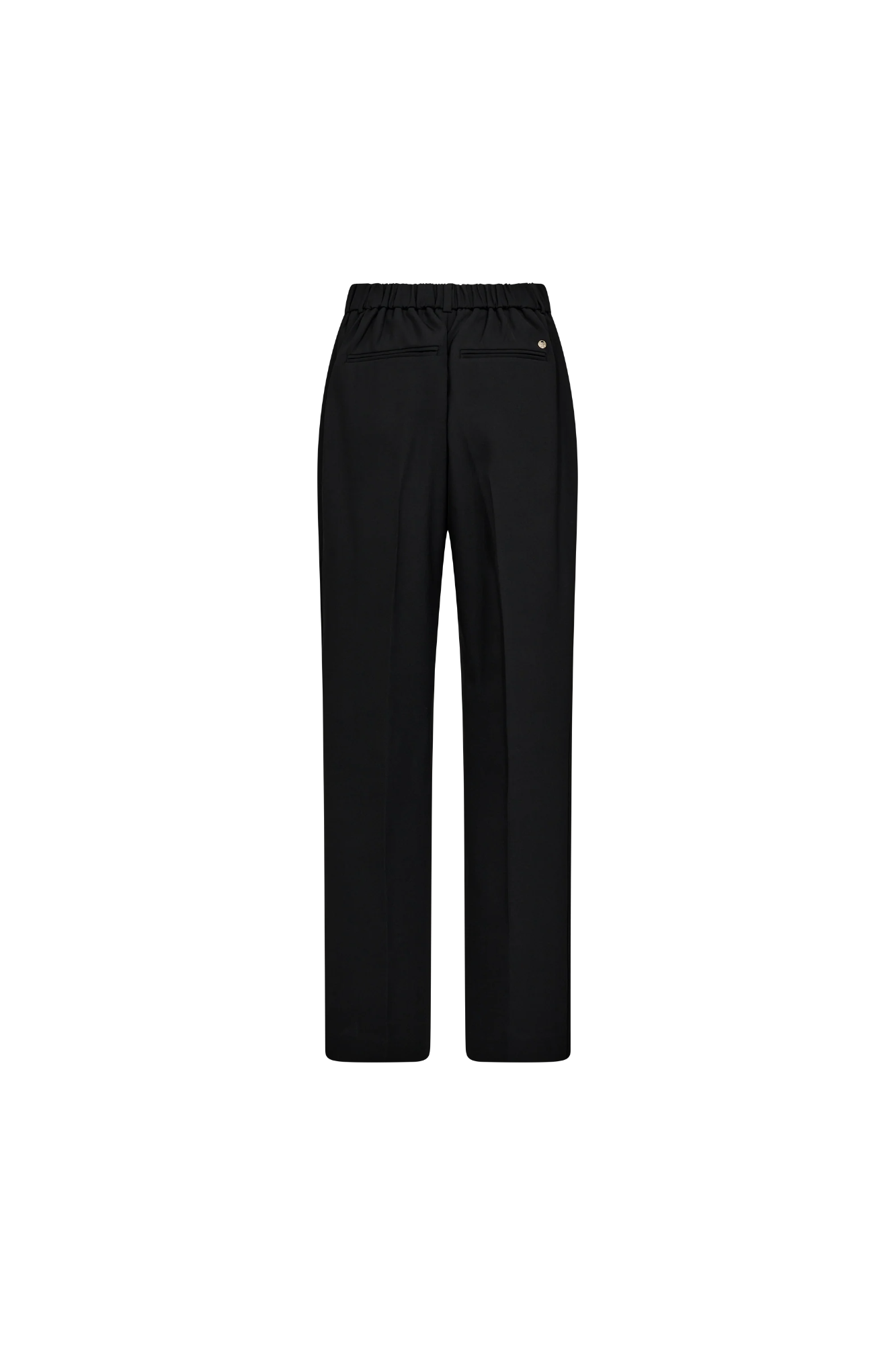 Black pants on a white background