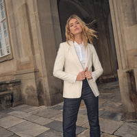 Cream blazer from Mos Mosh 