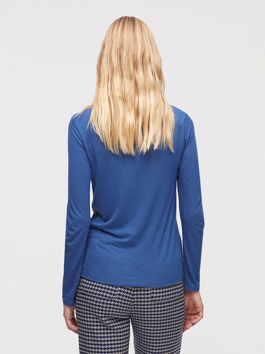 Nice Things Paloma Basic Wool T Shirt Royal Blue