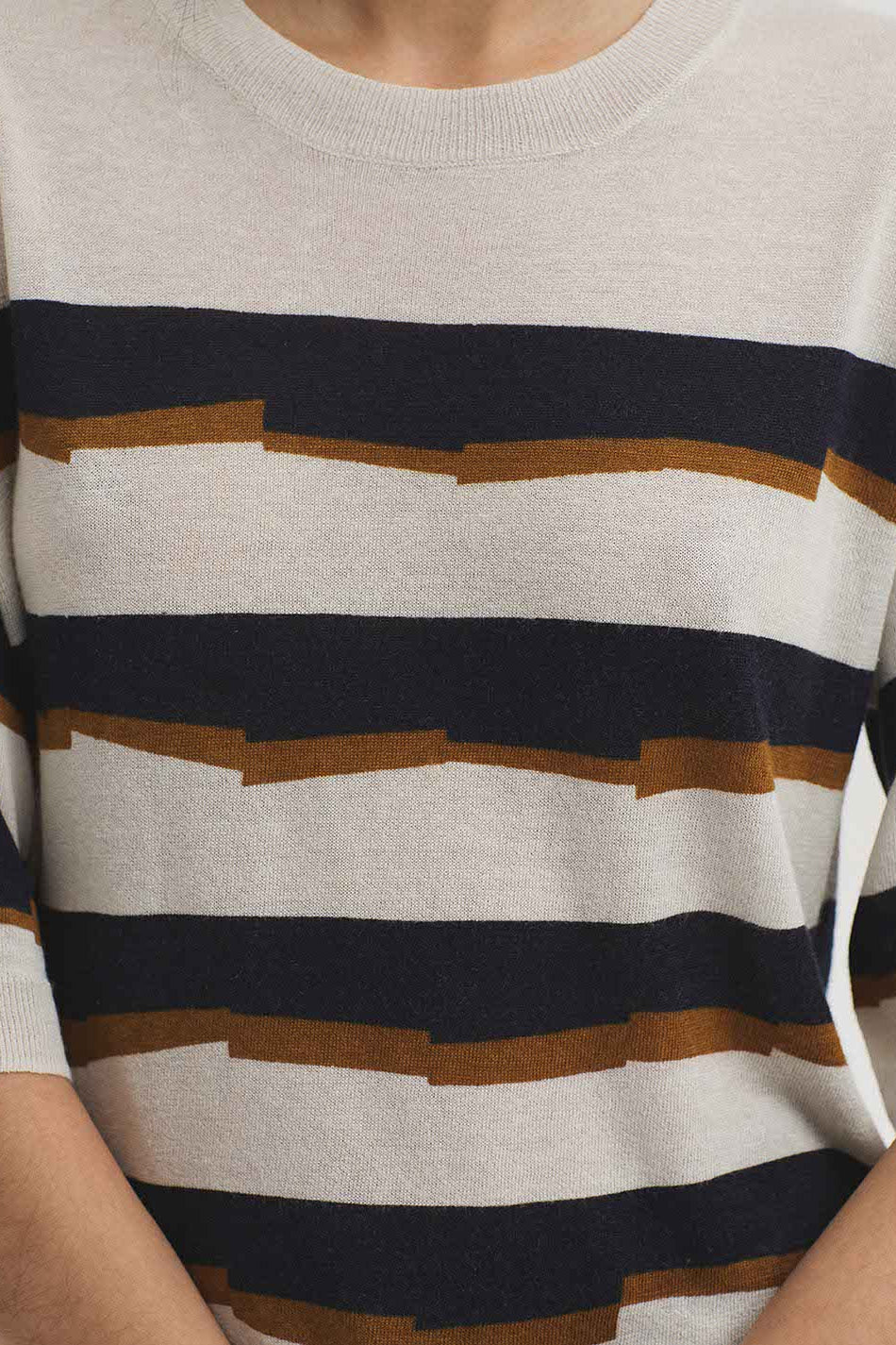 Nice Things Broken Stripes Knit