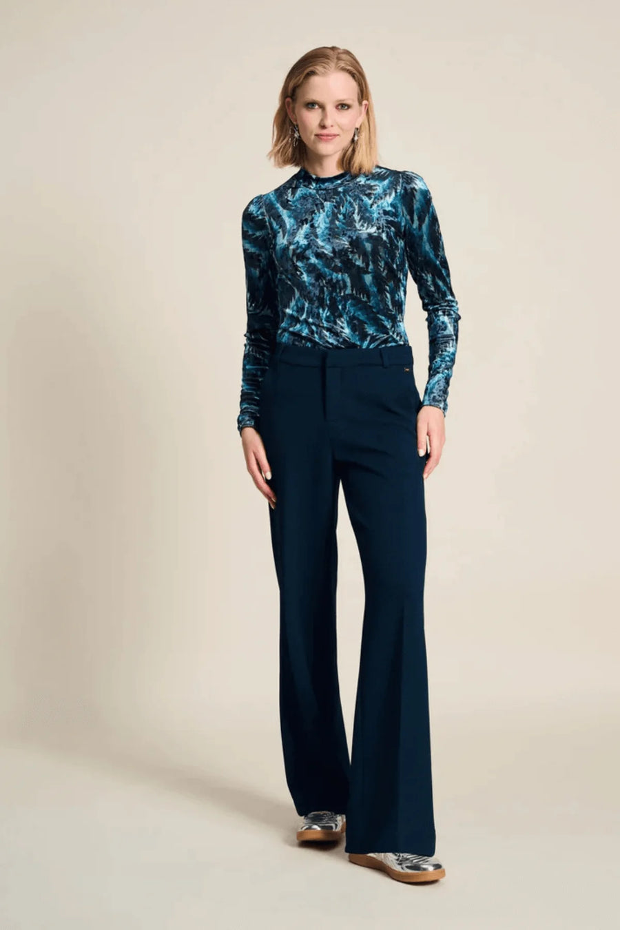 POM Lara pant Eternal blue