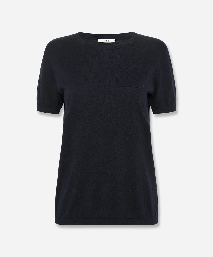 POL Calypso Pocket knit tee