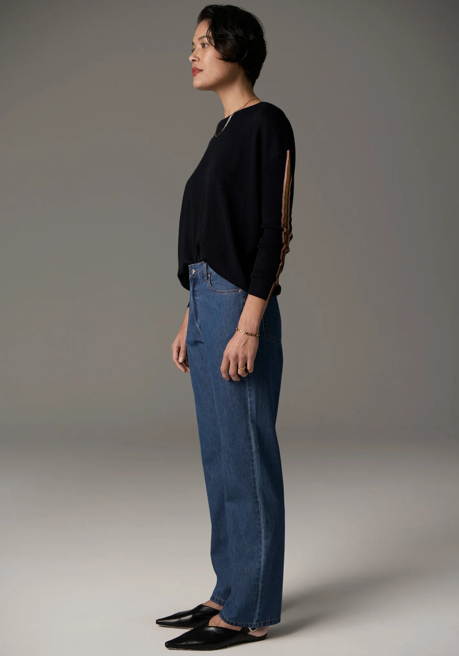 POL Bennet Drape Back Knit