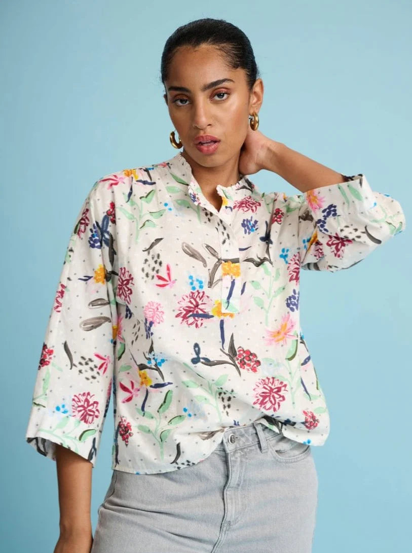 POM Amsterdam Lou Garden Blouse Bloom