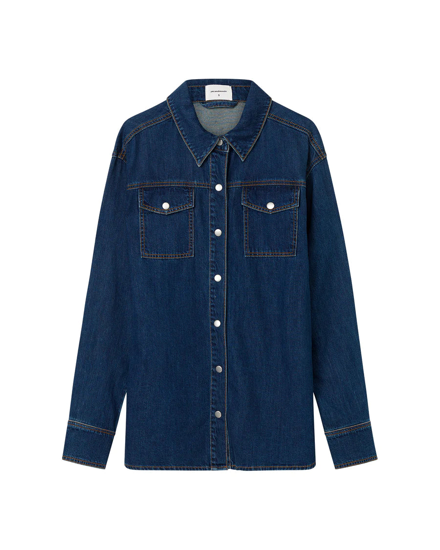 Jac and Mooki Essential Denim Shirt